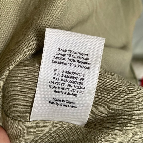 WILFRED FREE TIE TANK, Size XXS - Picture 9 of 9